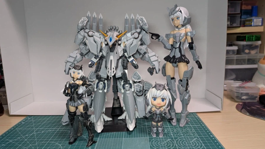 HGUC 1/144 아류제우스 사이즈 비교 사진 2_6.webp