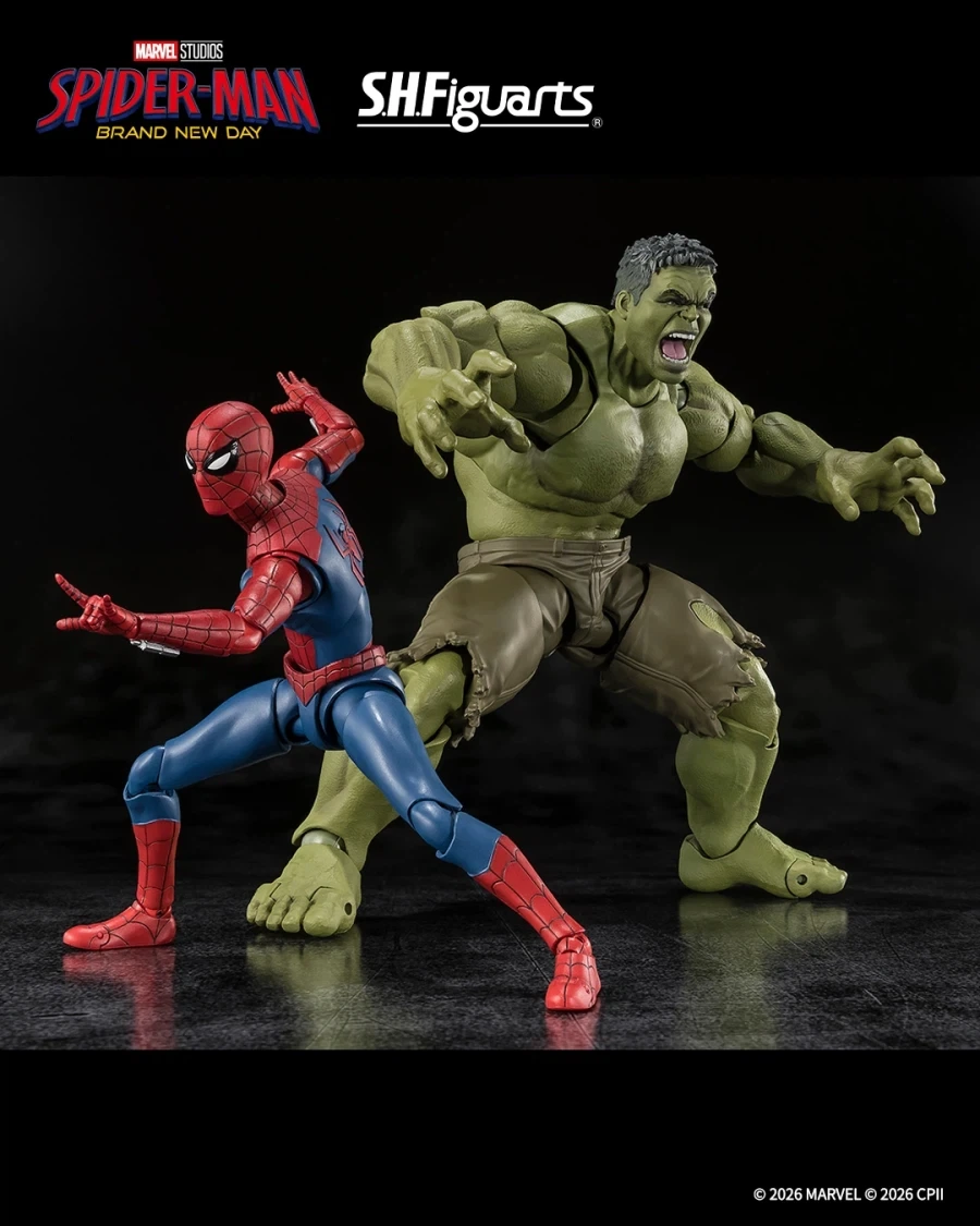 [반다이] S.H.Figuarts 헐크 (스파이더맨: 브랜드 뉴 데이)_8.webp