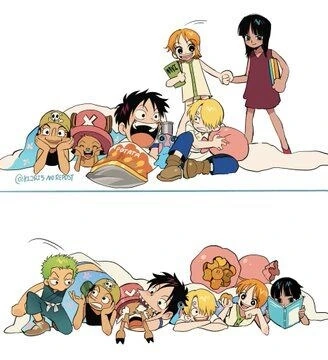 원피스 팬아트) 좌충우돌 원피스 유치원_2.jpg