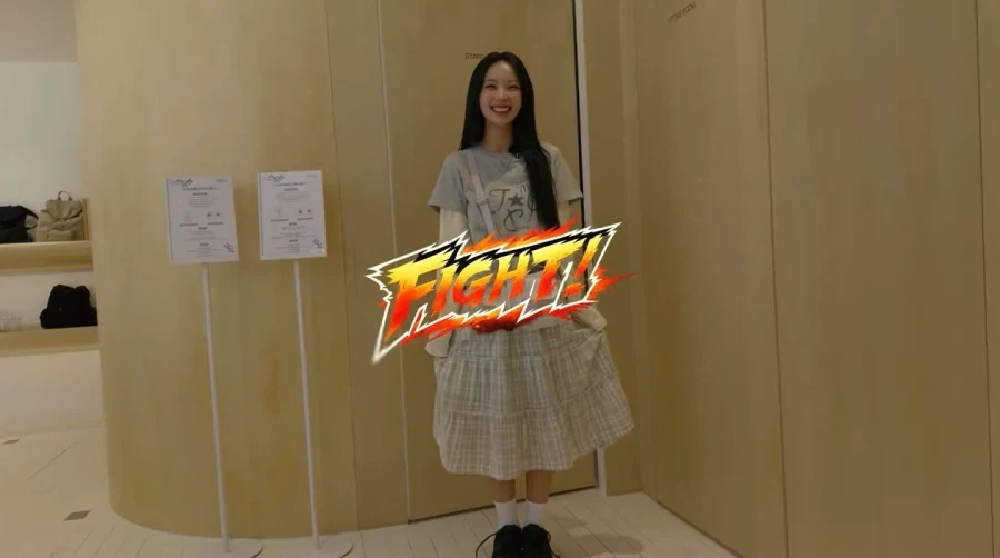 패션 대결하는 리센느 원이와 제나_9.webp