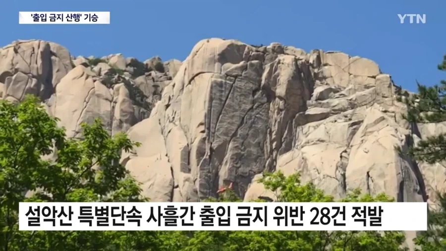 설악산에 출입금지구역 산행하는 인간들 여전히 많네.._5.webp