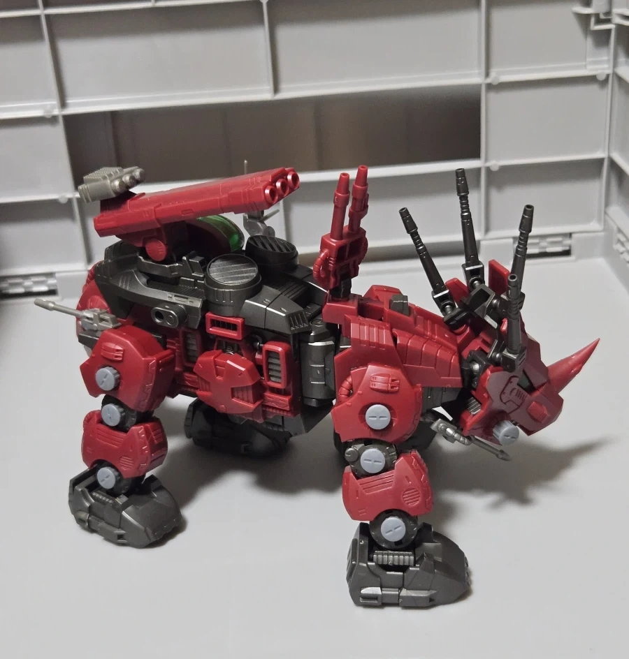 [타카라토미] 조이드 1/100 RMZ 레드혼 가이로스 컬러 조립 이미지_8.webp