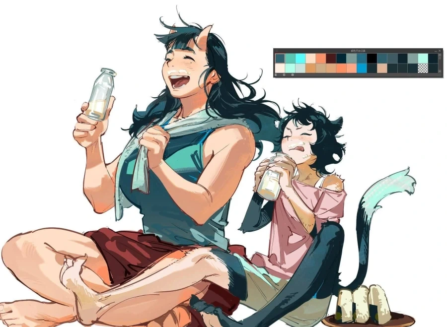 흔치 않은 던전밥 백합 커플링.jpg_4.webp