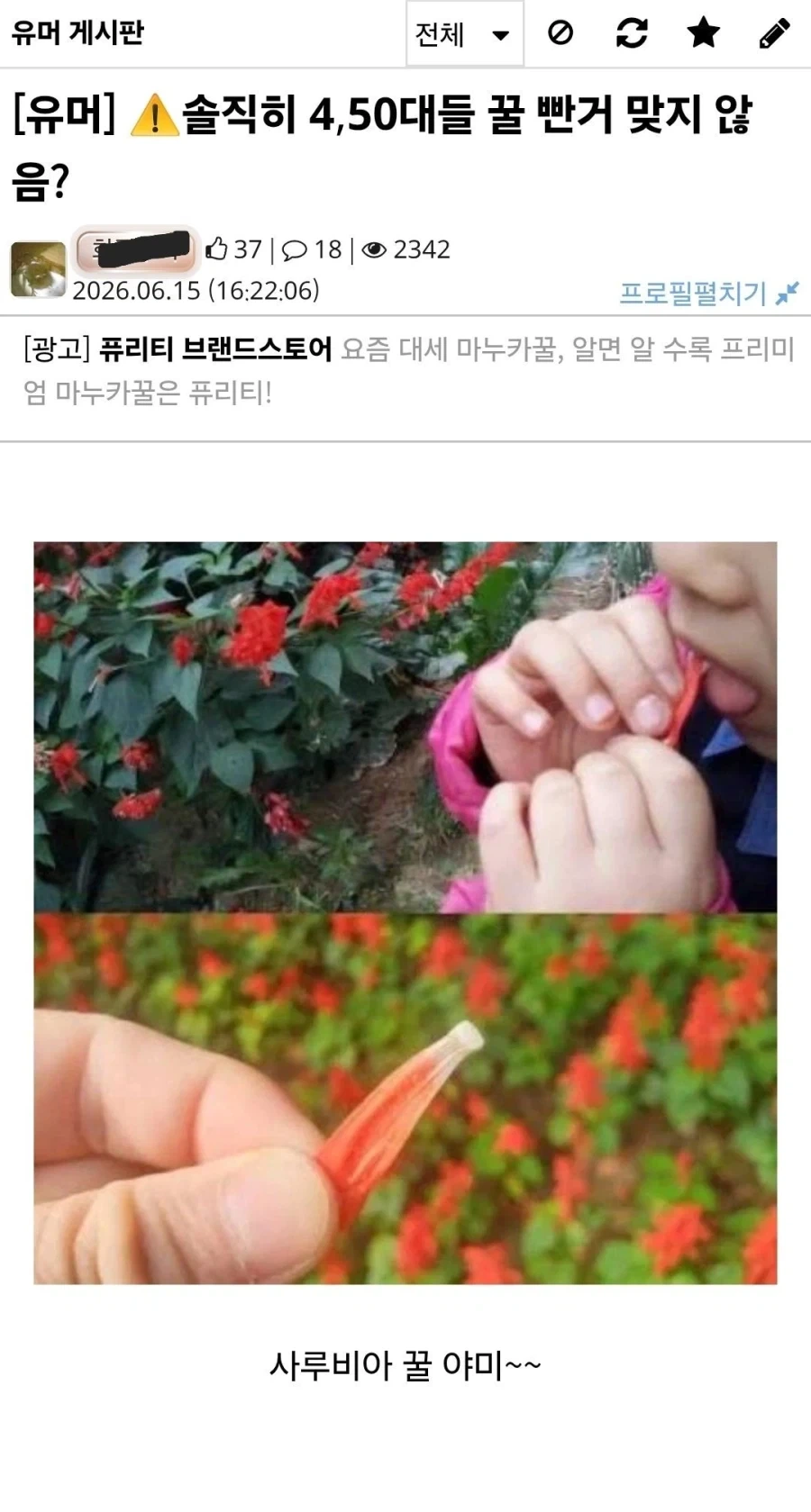 스스로 꿀빨았다고 인정하는 40, 50대_1.webp