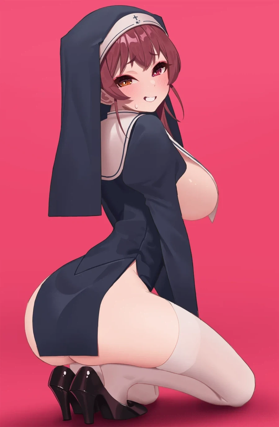 음란 수녀에게 딥쓰롯하면 하는 말이 뭐게?_3.webp