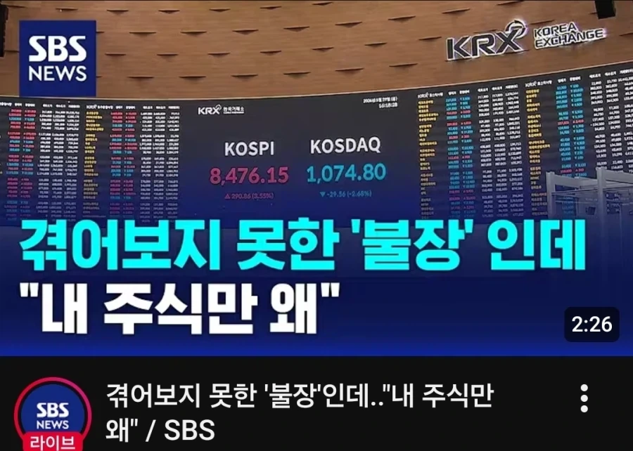 주식) 개미: 삼성 하이닉스 빼면 코스피 ㅂㅅ이라고?_1.webp