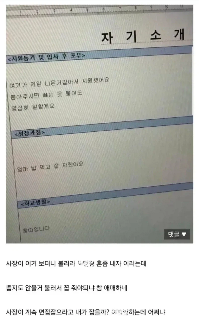 입사지원서 보고 빡친 사장_1.webp