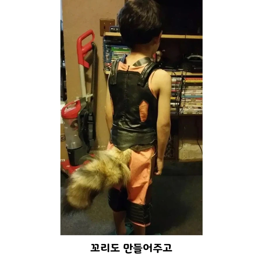 아빠가 아들을 라쿤으로 만들어버림_2.webp