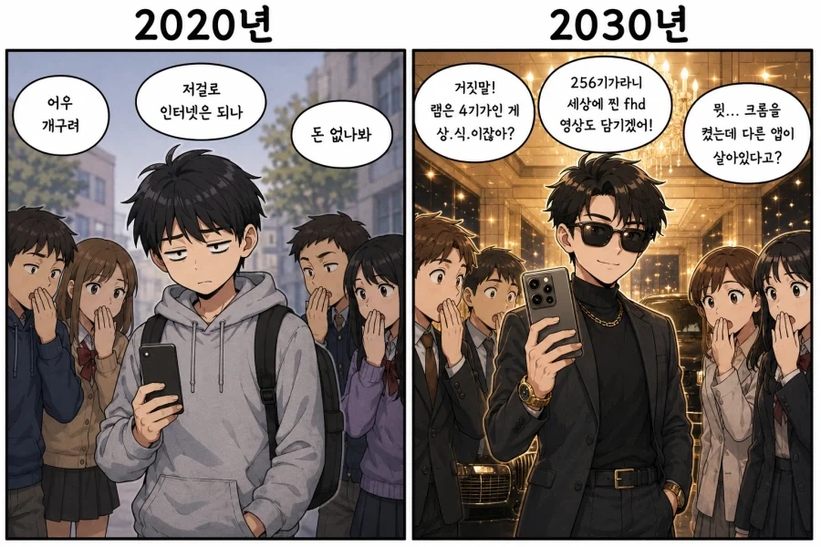 삼닉마가 메모리로 폭리 취해 애플 가격이 오르고 있다 대표 이미지