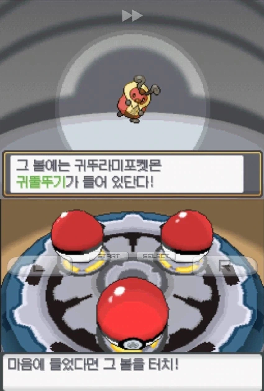 ＇밖은 위험하단다! 세 포켓몬 중 하나를 데려가렴!" 대표 이미지
