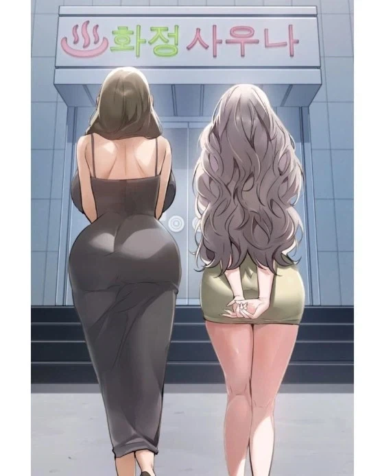 떡툰에서 사우나에 오는 두 여자_3.webp