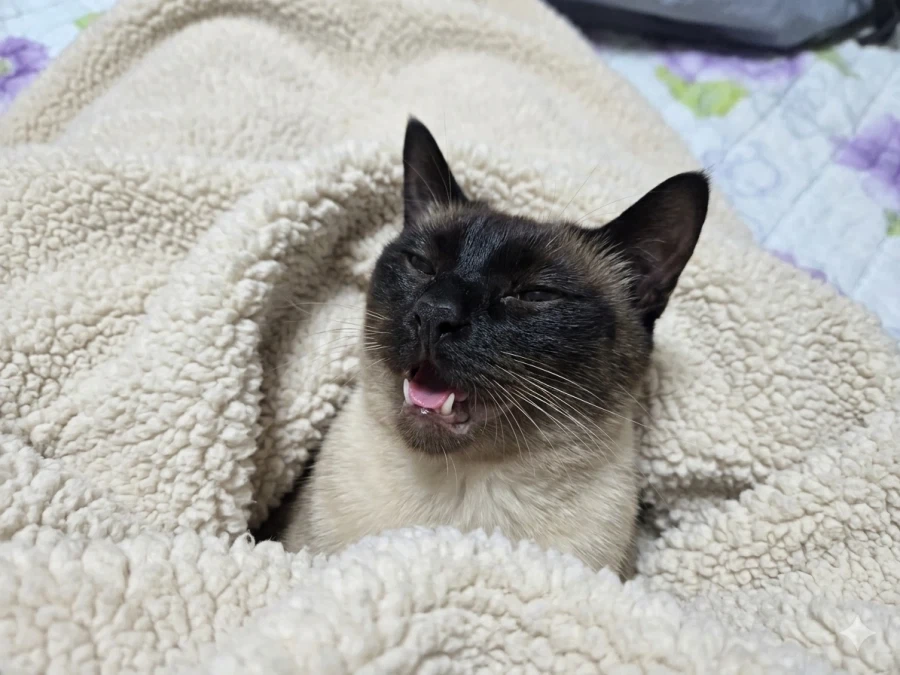 AI야 고양이 사진에서 더럽고 흉칙한 집사의 발을 지워죠!!!_2.webp
