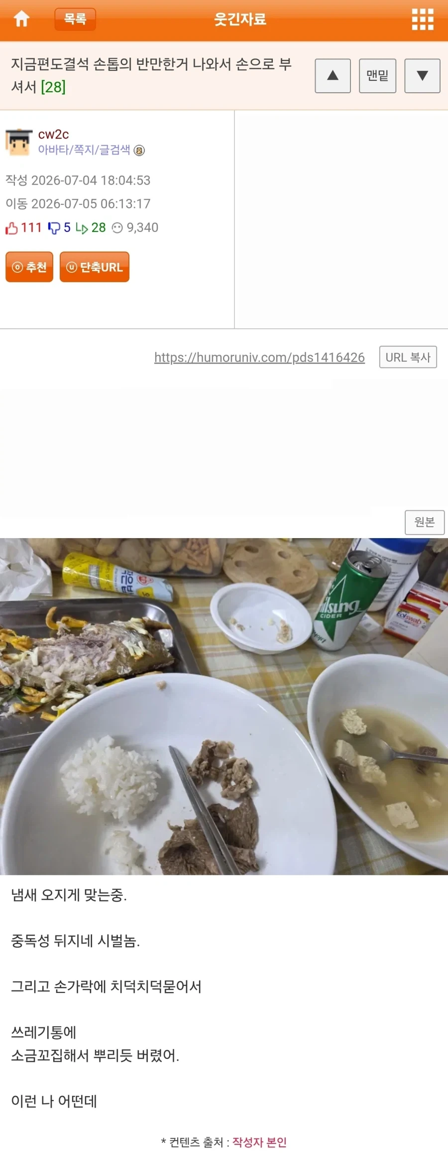 딸에게 호걸의 풍모가 느껴졌다 이미지 4
