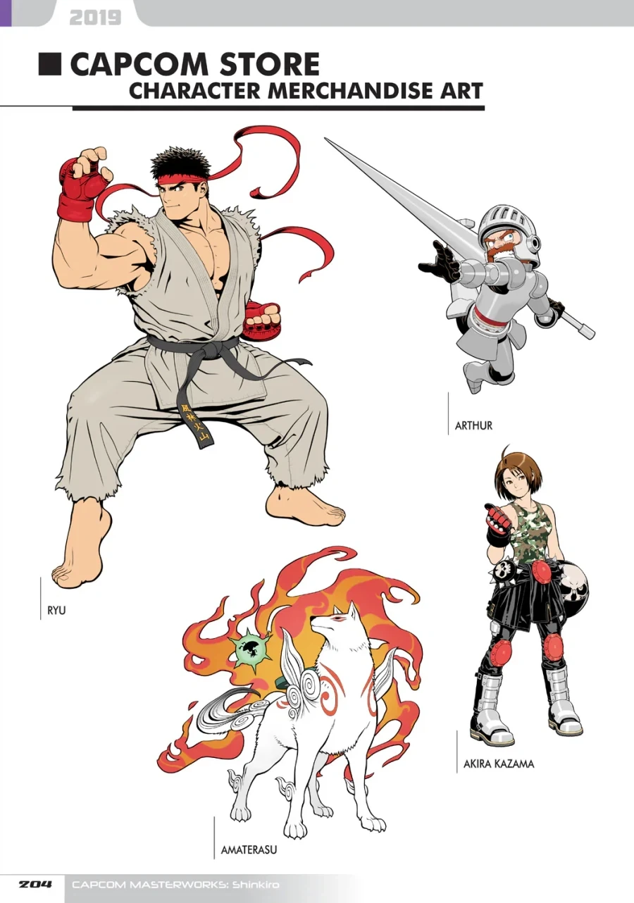 일러스트레이터 신키로 SNK/캡콤 아트북_12.webp