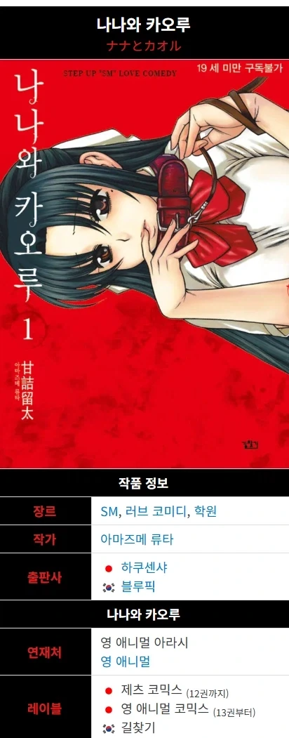 옆집 여자애가 고백하는 만화 대표 이미지
