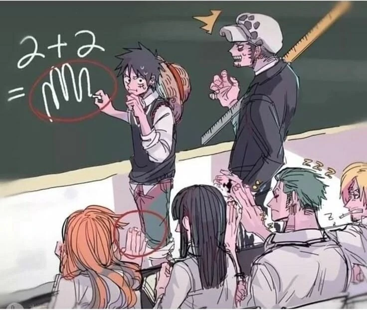 한창 교복이 잘어울릴 나이인 캐릭터들.onepiece_5.jpg