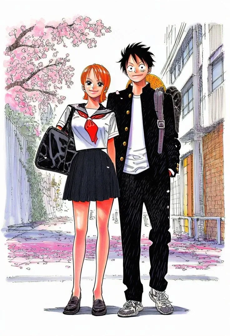 한창 교복이 잘어울릴 나이인 캐릭터들.onepiece_7.webp