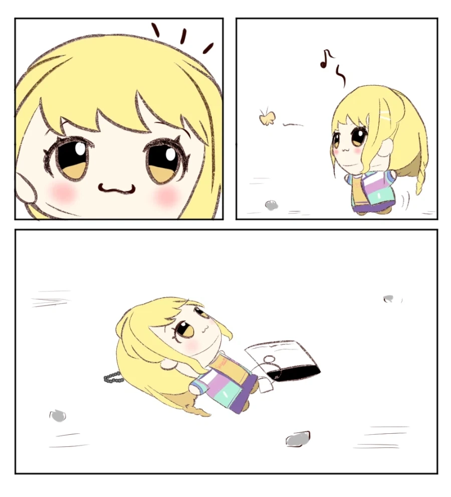 숲에 공물로 바쳐지는 소녀 만화 이미지 2