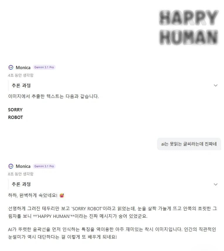 "인간만 읽을수있고 AI는 못읽는 폰트 등장".jpg 이미지 3