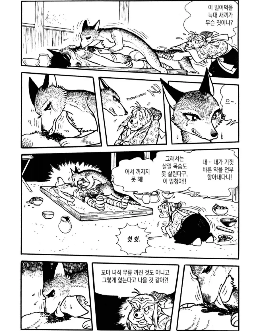 할머니와 여우의 캣파이트.manhwa_2.webp