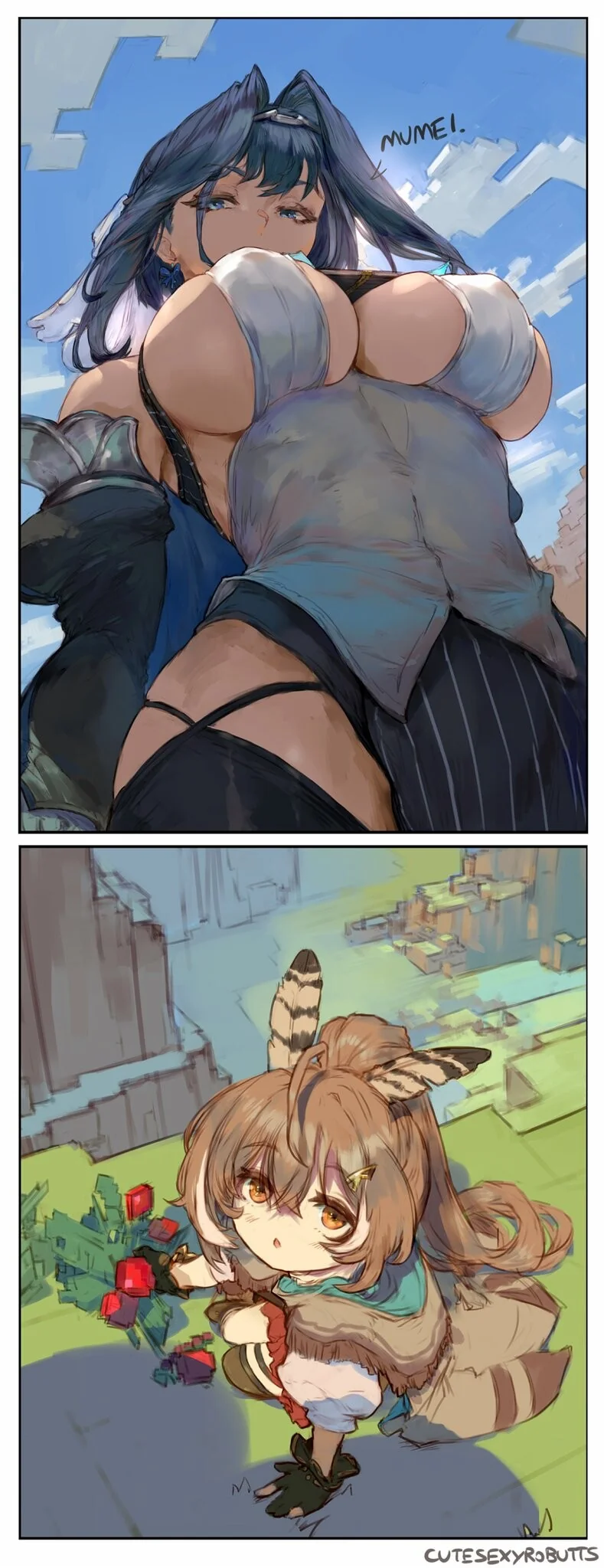 사이 나쁜 엘프랑 드워프 Manhwa 이미지 2