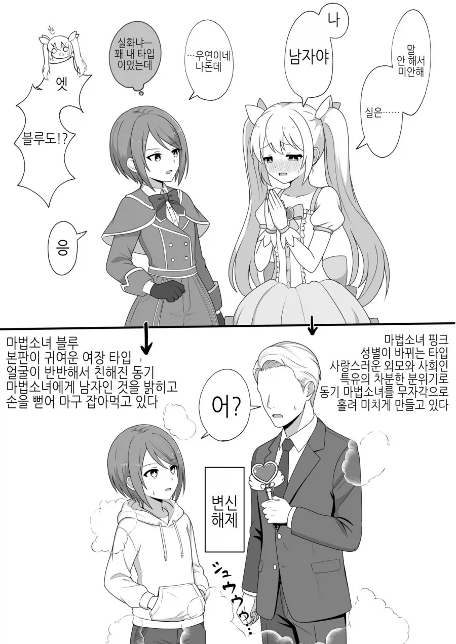 딸을 아끼는 무감정한 아버지 만화.Manga 대표 이미지