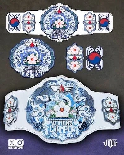 외국 프로레슬링 팬들이 이쁘다고 하는 한국 프로레슬링 벨트_2.webp