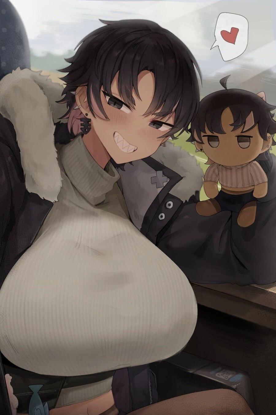먹는걸 좋아하는 톰보이 여사친 만화_4.jpg