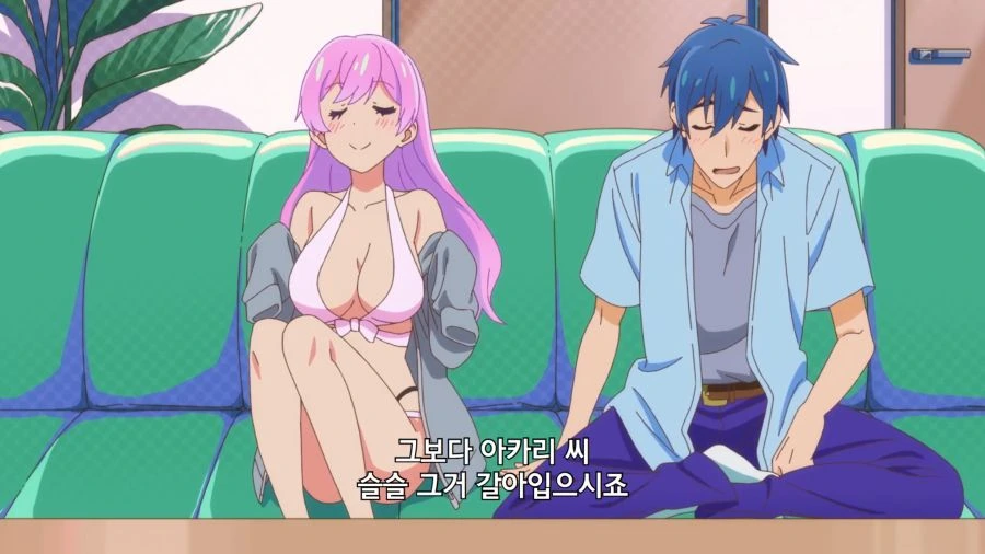 (어과초)금발 여고생과 흑발 여중생 백합 1편.manga 이미지 2