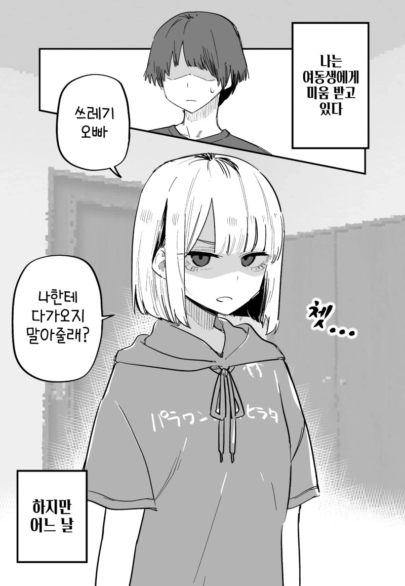 금태양이 음침녀를 가지고 노는 만화 대표 이미지