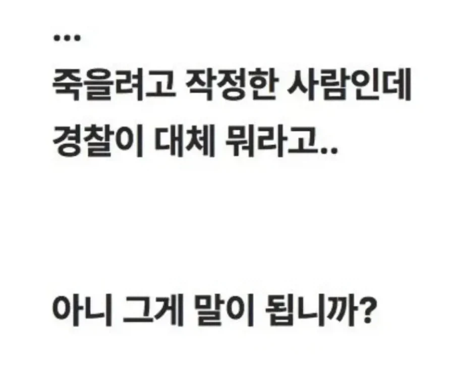 경찰이 너무 잘생겨서 살자하려다가 삶의 의욕을 찾은 사람..._2.webp