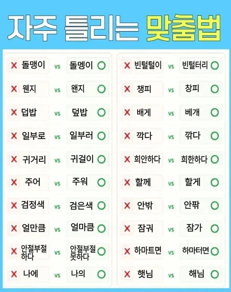 자주 틀리는 맞춤법_1.webp
