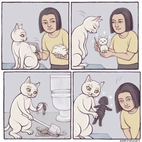 벌벌 떨면서 호러게임하는 여고생들.manga 이미지 2
