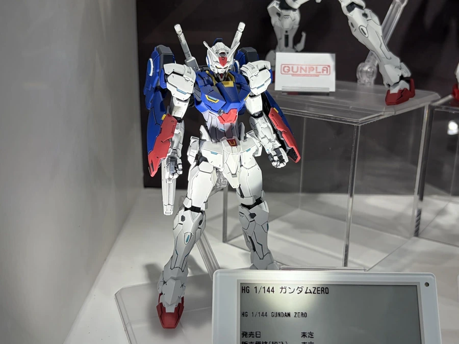 HG 1/144 건담 ZERO 도쿄 장난감 쇼 전시 사진 2