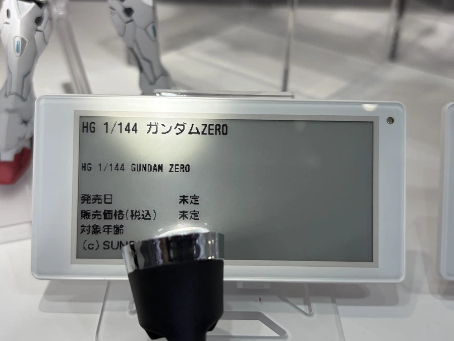 HG 1/144 건담 ZERO 도쿄 장난감 쇼 전시 사진 2 - 이미지 6