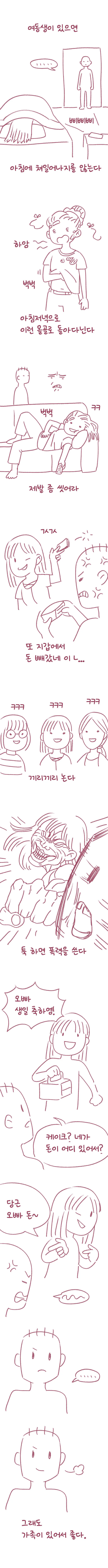 1000살 먹은 엘프 메이드 만화 대표 이미지