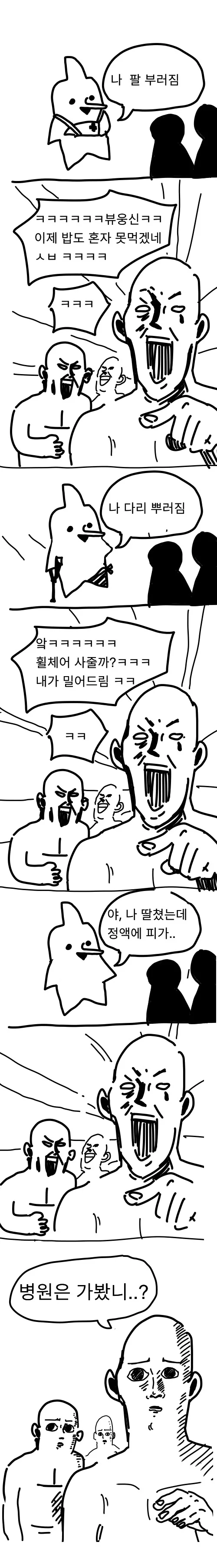 3박 1일 여행을 갔다 온 친구들.manwha 이미지 2