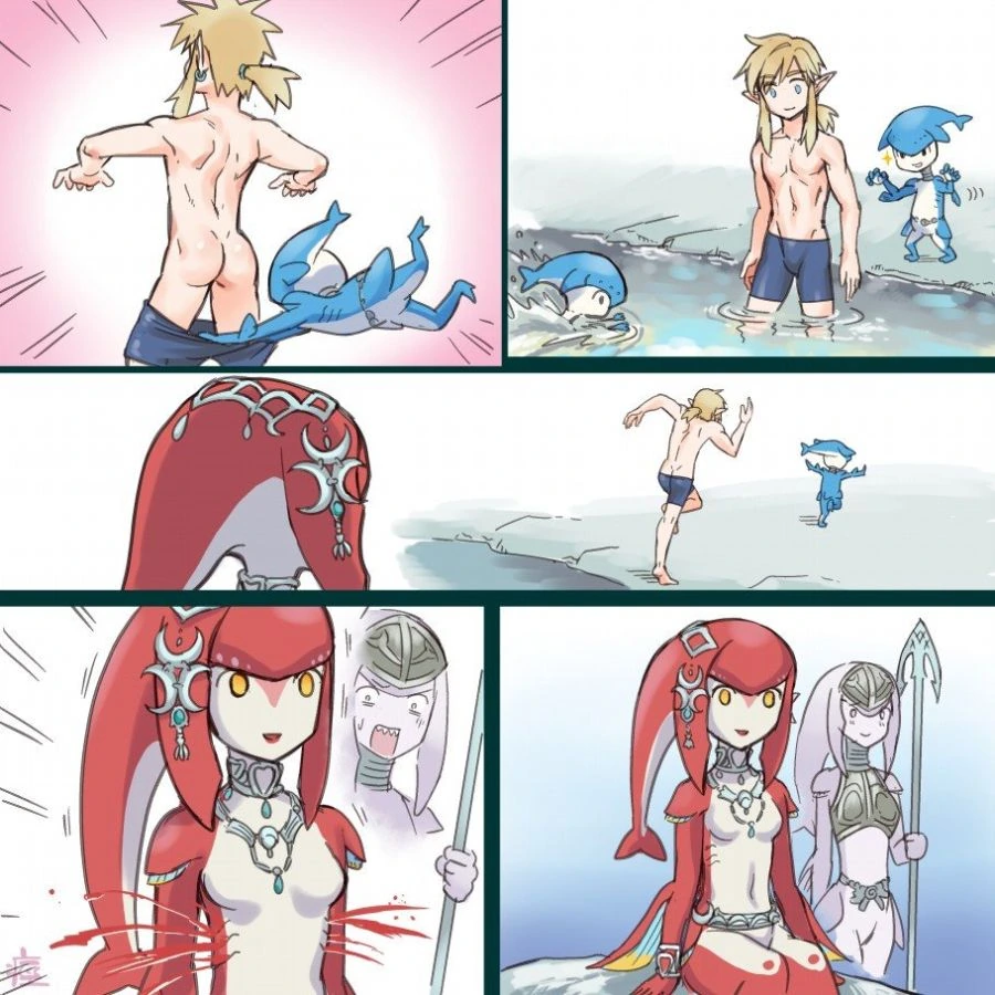야숨) 링크의 ㅇㅁ을 본 공주님.manga