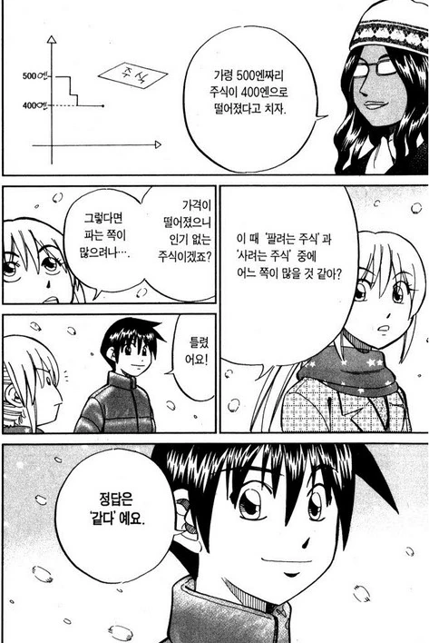 선물거래와 주식거래를 설명해주는 만화.manwha - 이미지 10