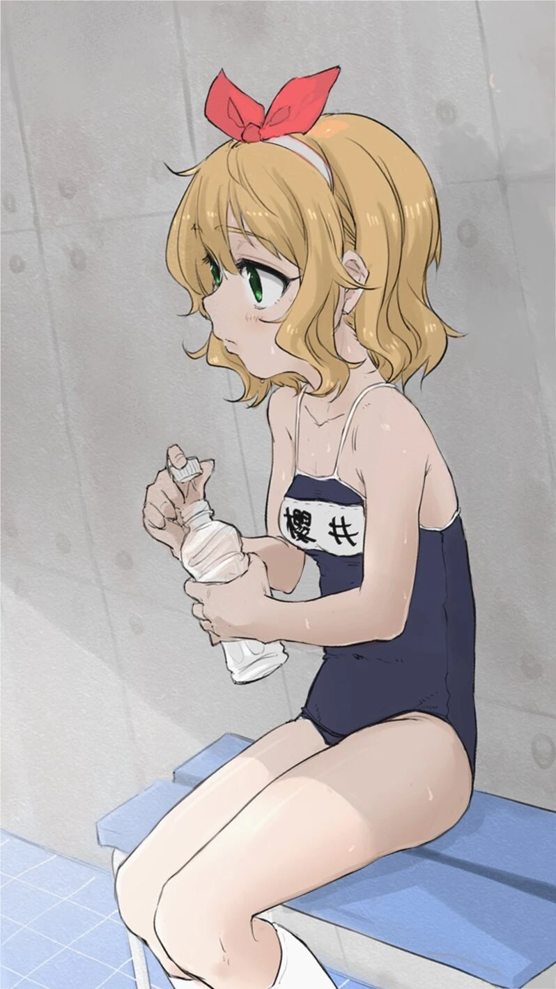 @) 수영복 모모카