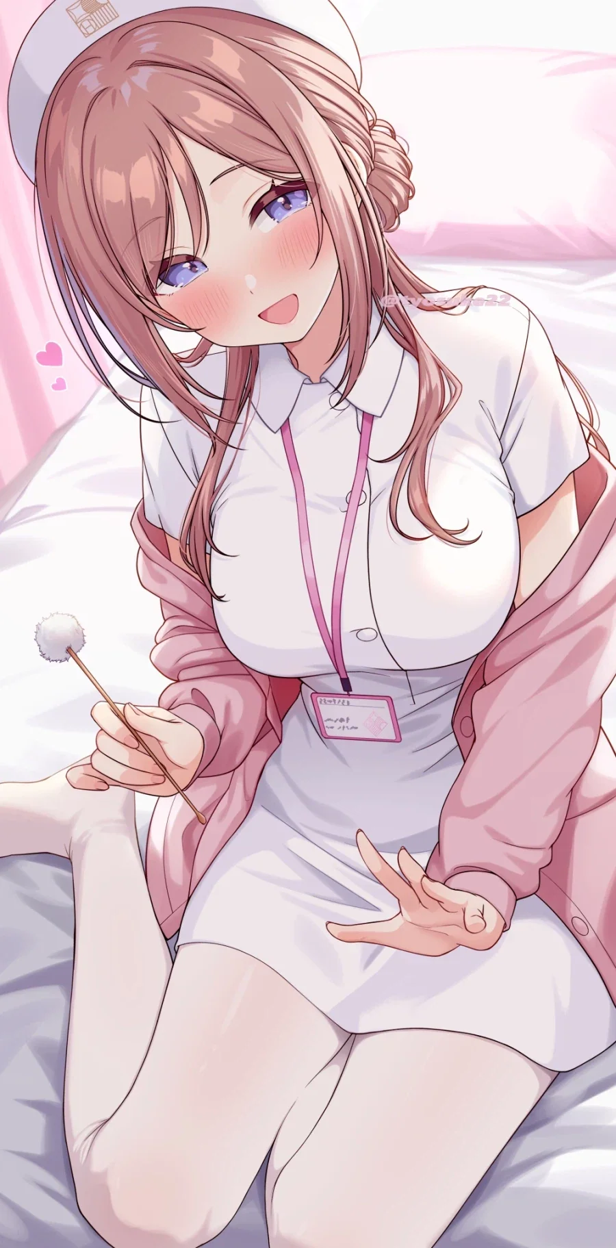 @) 귀 파주겠다는 소꿉친구.