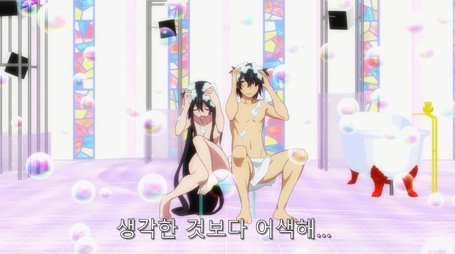 ㅎㅂ) 여동생이랑 같이 목욕하게 된 아라라기 - 이미지 5