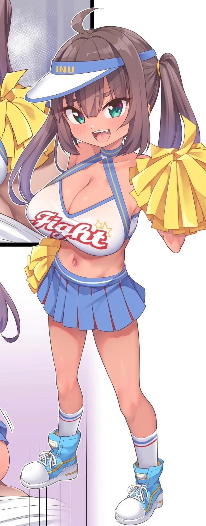 ㄱㅇ 태닝 치어리더 소녀.manga