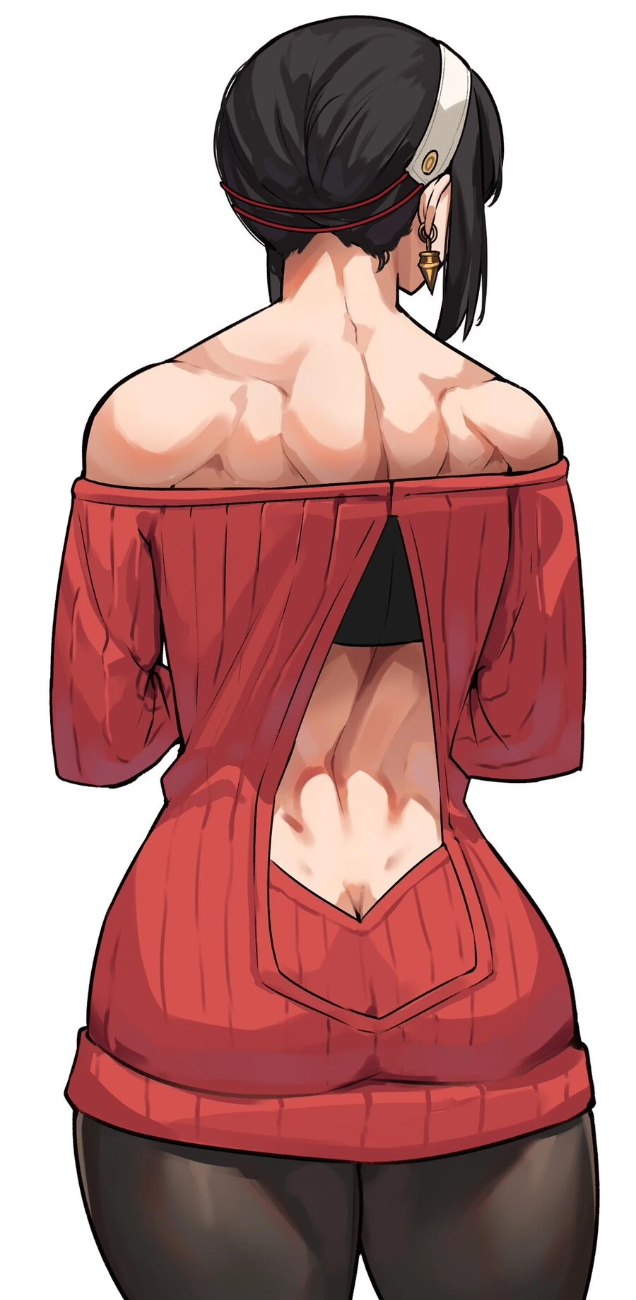 [스파이패밀리]힘쌔고 강한 유부녀의 뒷태