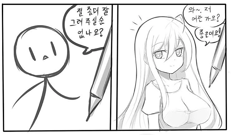 자신의 캐릭터를 너무 사랑한 나머지...manga