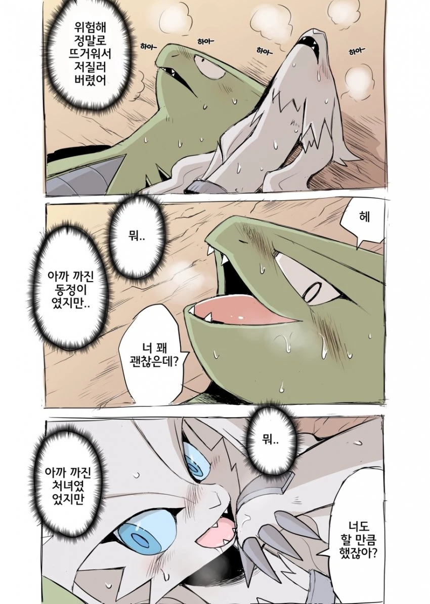 뜨거운 포켓몬 승부 만화