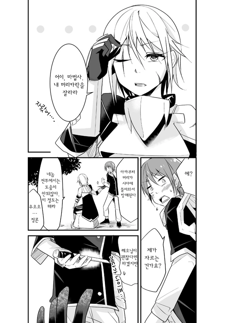 한평생을 기사로 살아온 그녀에게.manhwa - 이미지 11