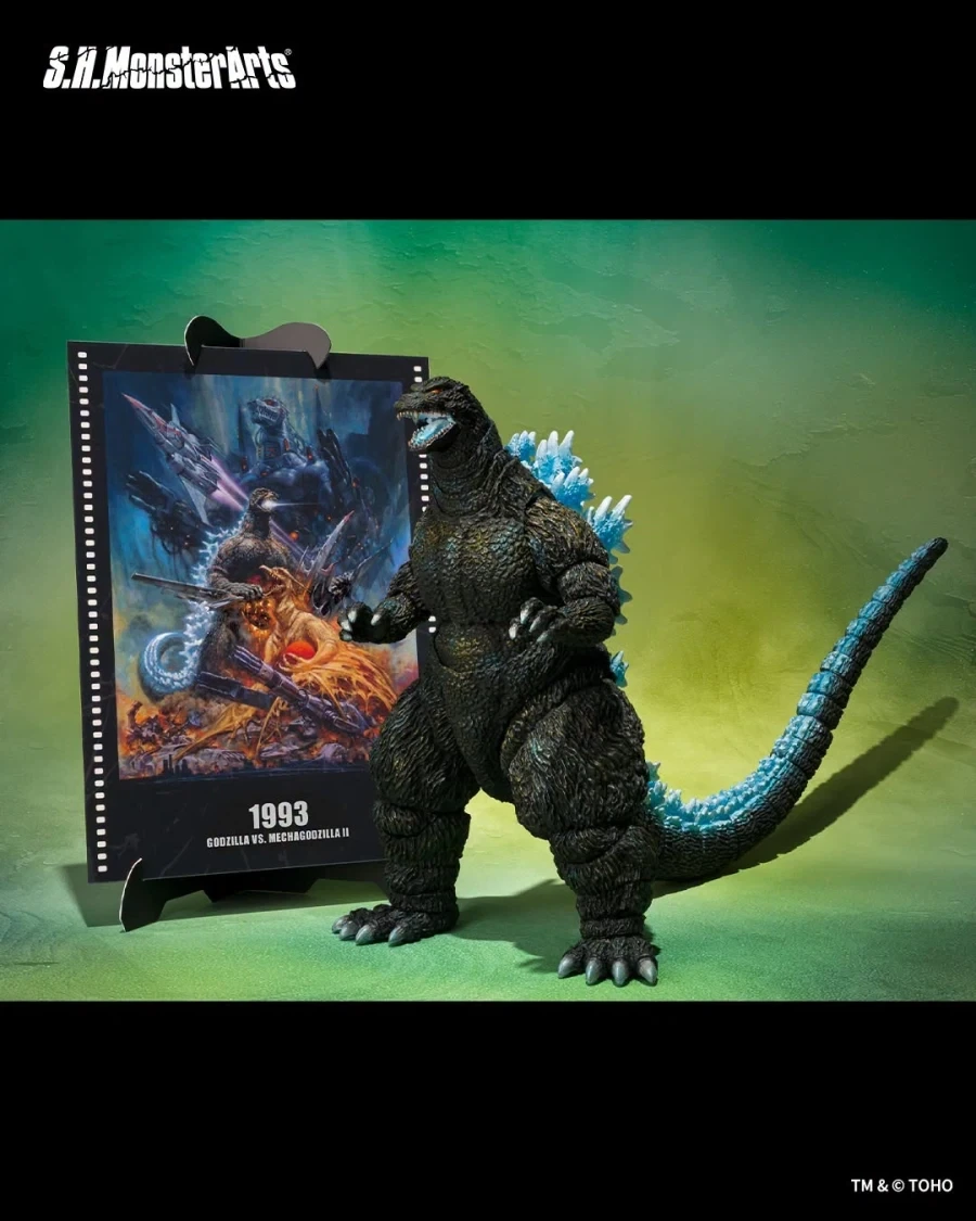 [반다이 혼웹상점] S.H.MonsterArts 고질라VS메카고질라 포스터 컬러 - 이미지 2