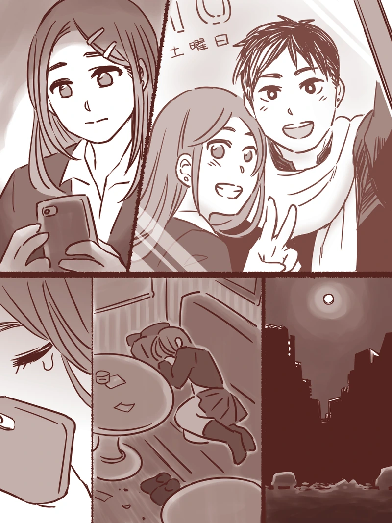 좀비 세상의 여고생.manga - 이미지 3