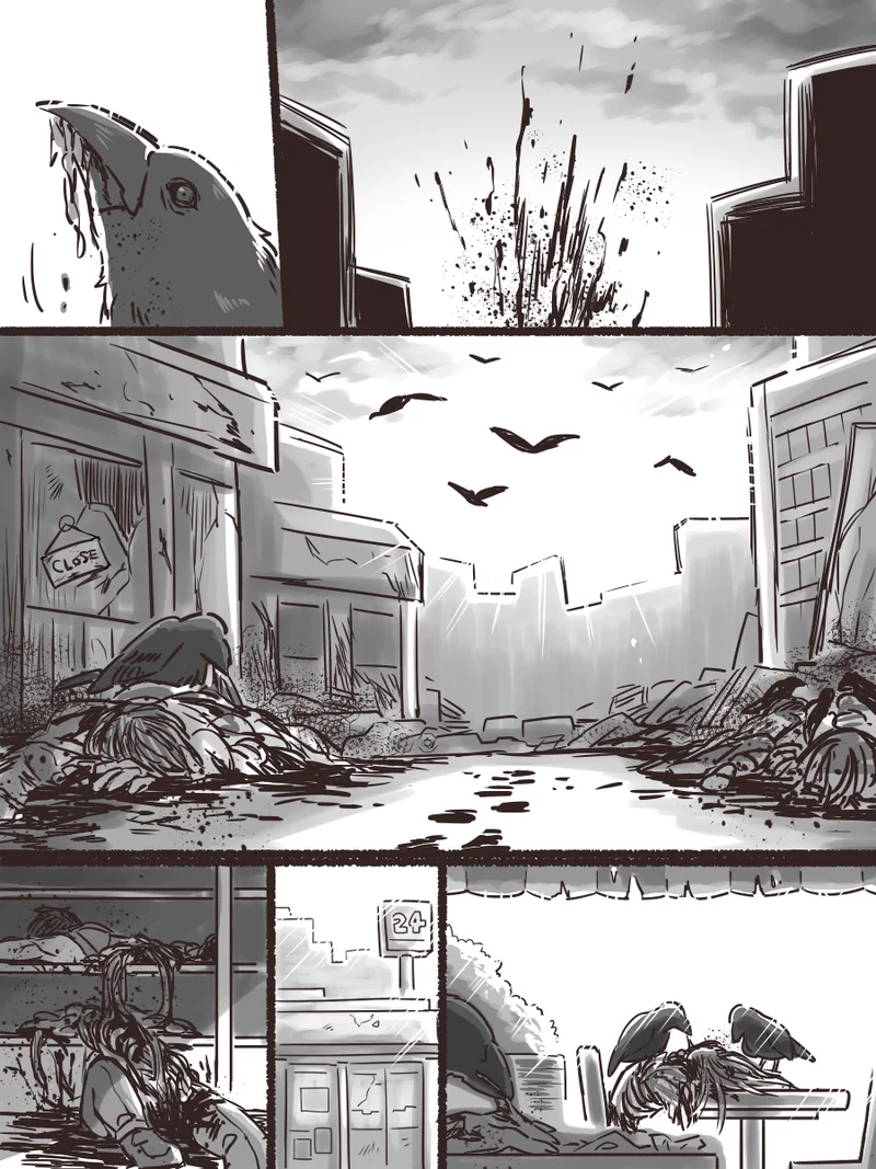 좀비 세상의 여고생.manga - 이미지 11